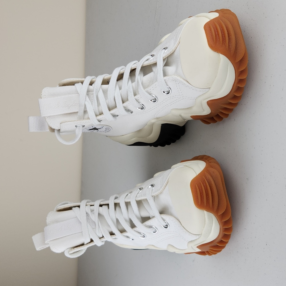 Converse Unisex Run Star Motion HI White Sneakers - Picture 2 of 5